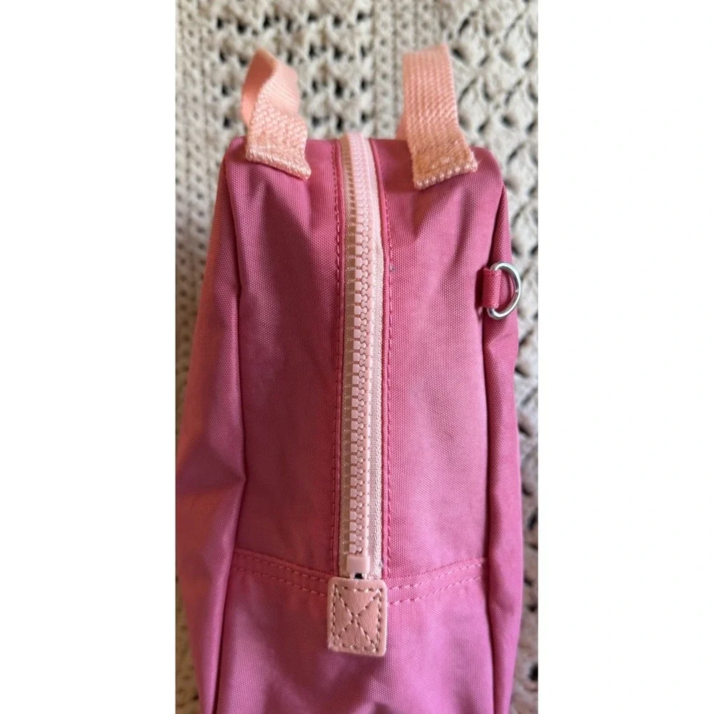 Kipling womens Lyla insulated lunch bag, Gorgeous Pink w/peach, Small US